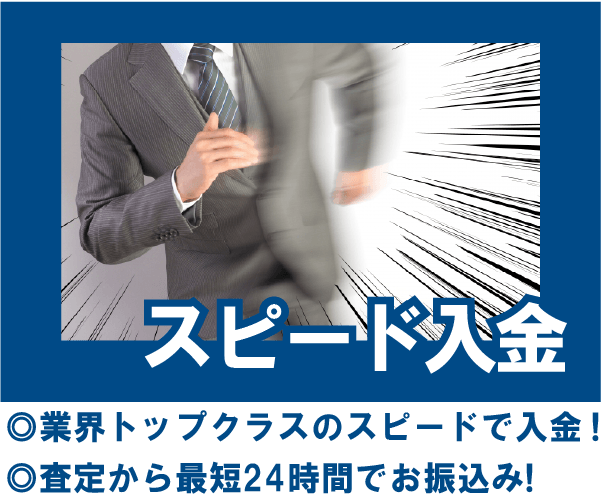 スピード入金